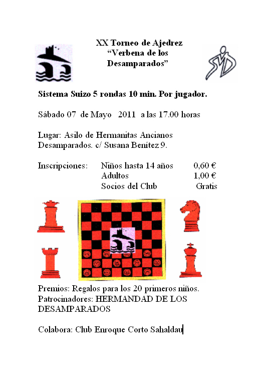 Torneo de Ajedrez Virgen de los Desamparados 2011
