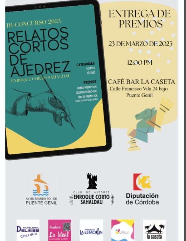III Concurso de Relatos Enroque Corto – Entrega premios